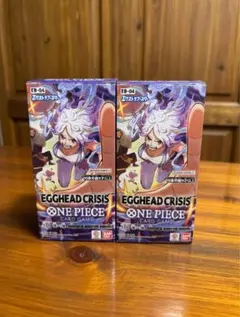 ワンピースカードゲーム エッグヘッドクライシス　2ボックス　テープ未カット