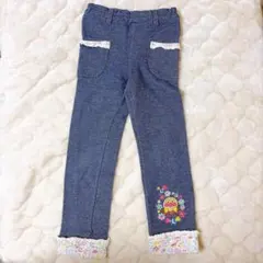 アンパンマンキッズコレクション　長ズボン　アンパンマン刺繍入り　110