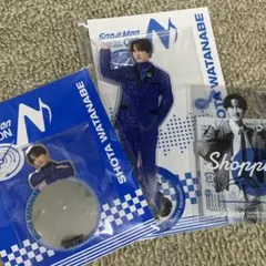 3点　SnowMan 渡辺翔太　アクリルスタンド 　クリアステッカー　ミラー