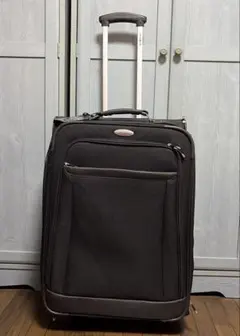Samsoniteサムソナイト ソフトスーツケース 黒 ネームタグ付 訳ありのサムネイル