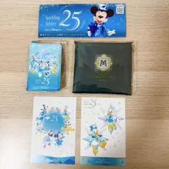 ミラコスタキーケース　エコバッグ&ポストカード付き ディズニーシー 25周年 ミラコスタ カードキーケース エコバッグ 宿泊