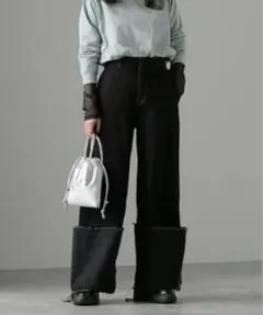 LIVINGTONE DOLK Turn up long パンツ