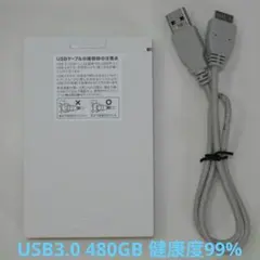 BUFFALO SSD-PG480U3-WH 健康度 99%