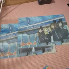 けいおん　ローソンクリアファイル