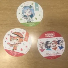 プロジェクトセカイ カラフルステージ！ コラボカフェ コースター3枚セット