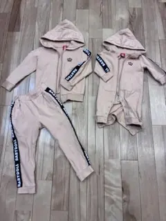 ベビードール　セットアップ　ロンパースセット