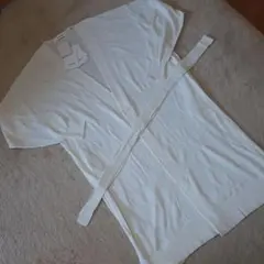 メイソングレイ　UV加工　ロングカーディガン