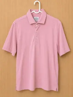【さらに値下げしました】UNITED ARROWS 半袖ポロシャツ 厚手 くすみのサムネイル