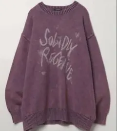 JEANASIS BLURロゴBIGプルオーバー