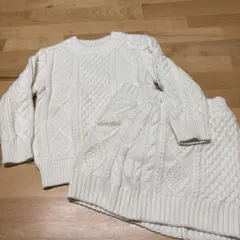 après les cours ニット セットアップ 90cm