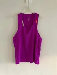 ナイキ　エアロスイフト　シングレット　S パープル