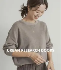 URBAN RESEARCH DOORS タックフライスロングスリーブTシャツ
