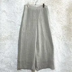 極美品 LATORRE リネン混スラックス 44 インディゴ ラトレ - メルカリ