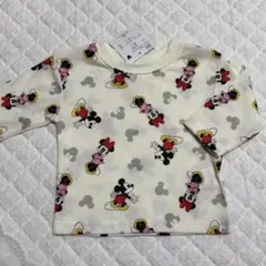 新品　ミニー　ミッキー　ディズニー　長袖　ロンT　Tシャツ　ベビー　80