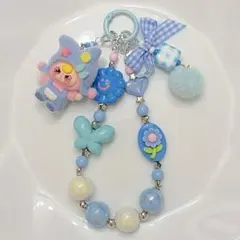 ビーズストラップ⭐︎携帯ストラップ⭐︎ベイビースリー⭐︎SALE