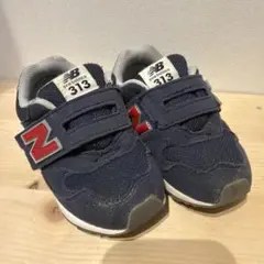 New Balance 313 キッズスニーカー ネイビー
