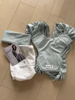 もろさん専用　Konny 抱っこひも L ミントグリーン