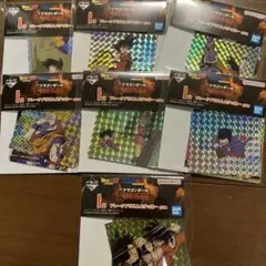 ドラゴンボール 一番くじ I賞 フレークプリズムステッカー 7点