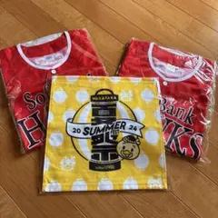 SoftBank Hawks ユニフォーム 2枚セット レッド