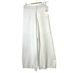 新品タグ付き　エゴイストEGOIST ホワイト ガウチョパンツ Fサイズ