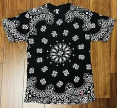 シュプリーム ヘインズ バンダナ Tシャツ Mサイズ Supreme Hanes