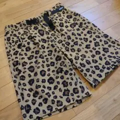 Gramicci グラミチ ハーフパンツ クライミングシーツ ヒョウ柄 M