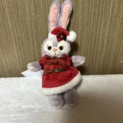 ディズニー ステラルー ぬいぐるみバッジ クリスマス
