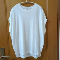 PLST リヨセルコットンリラックスT シャツ　Mサイズのサムネイル