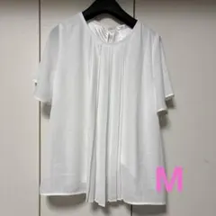 グラシア❤︎裏地付きヒンヤリセンタープリーツブラウス⭐︎超美品！