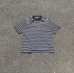 90's unknown マルチボーダー ブラック tシャツ cityb