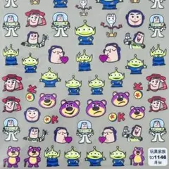 #1146 極薄ネイルシール ステッカー トイ・ストーリー ディズニー 新品