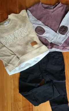 トップス 2点+パンツ　セット