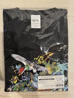 ドラゴンクエスト the DIVE Tシャツ 黒 XLのサムネイル