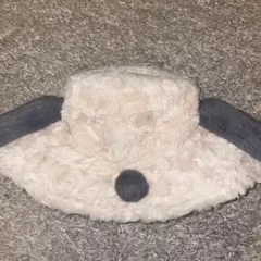 スヌーピーバケットハット　USJ ユニバーサルスタジオジャパン　ふわふわ帽子