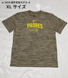【NIKE】サンディエゴ・パドレス　Tシャツ　2024選手支給モデル　XL