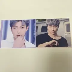 BTS THE BEST  FC盤 ステッカー2枚セット　RM