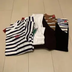 BABY DOLL ストライプ 長袖Tシャツ 140