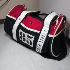 TOMMY HILFIGER ボストンバッグ 赤・紺