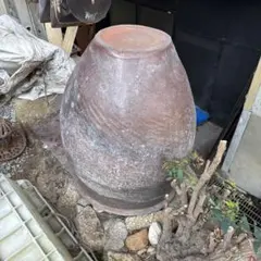 火鉢もしくは香炉 金属製 彫金 浮世絵風 木台付 - メルカリ