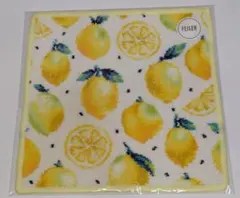 ラブラリーバイフェイラー レモンドット ハンカチ ホワイト ☆