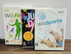 Wii Fit Plus/Wii sport/JUST DANCE バラ売可