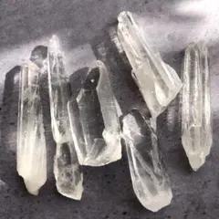 【限定特価！虹入り！バーコード綺麗】レムリアンシードクリスタル　ポイント33