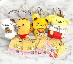 チームプリン　マスコット ゆるかわ サンリオキャラクターズ ぽちゃちま マスコット“チームプリン