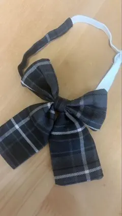 制服用 リボン グレーチェック