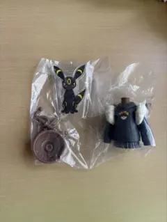 ポケモン フィギュア ミニチュアトルソー ボタン ブラッキー