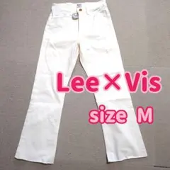 Lee×Vis ストレッチデニムアンクルフレアパンツ Mサイズ