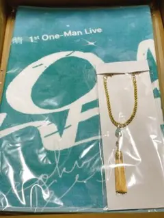 甲斐田晴1st One-Man Live 足跡 グッズ チャーム付きタオルのサムネイル