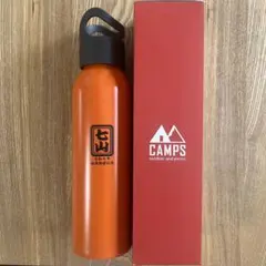 七山 地車修理記念 CAMPSフックループアルミボトル600ml 水筒オレンジのサムネイル