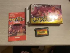 ゲームボーイアドバンス 포켓몬 不思議のダンジョン 赤の救助隊 箱と説明書付き
