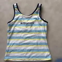 CONVERSE ストライプ タンクトップ 水着 150